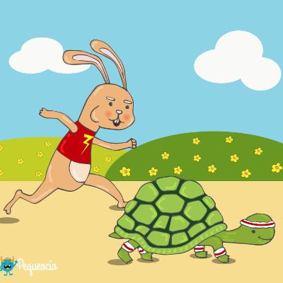 Fábula: La liebre y la tortuga