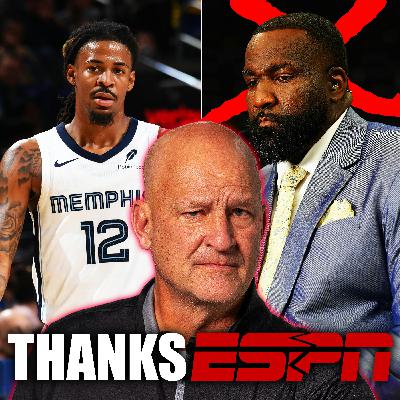 ESPN’s Kendrick Perkins Doubles Down On Ridiculous Ja Morant Comments + Kevin Harlan |