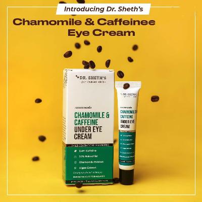 Dr.sheths Chamomile and Caffeine Under Eye cream Dr.sheths Chamomile and Caffeine Under Eye cream