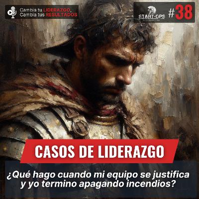 38. ¿Qué hago cuando mi equipo se justifica y yo termino apagando incendios?