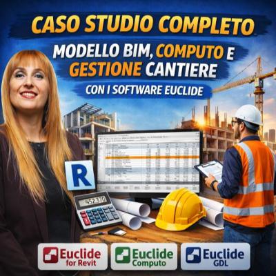 EP 292 - Caso studio completo - modello BIM, computo e gestione cantiere con i software Euclide EP 292 - Caso studio completo - modello BIM, computo e gestione cantiere con i software Euclide