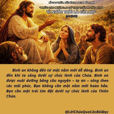 [16/02/2026] Lời Chúa Hôm Nay – Thứ Hai. Lễ Giao Thừa