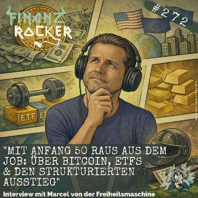 "Mit Anfang 50 raus aus dem Job:  Über Bitcoins, ETFs & den strukturierten Ausstieg" - Interview mit Marcel von der Freiheitsmaschine