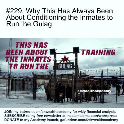 #229: Why This Has Always Been About Conditioning the Inmates to Run the Gulag #229: Why This Has Always Been About Conditioning the Inmates to Run the Gulag