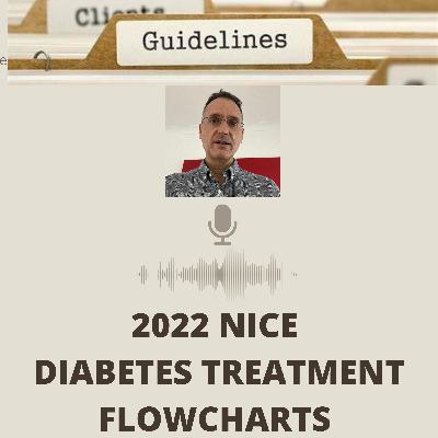 2022 NICE diabetes treatment flowcharts