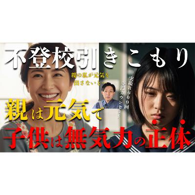 【なぞ解明】親が元気なのに子供が無気力な重要すぎる理由とは？【不登校引きこもり解決法】