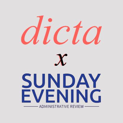 Mark Mancini – Sunday Evening Administrative Review – Issue 182 Mark Mancini – Sunday Evening Administrative Review – Issue 182
