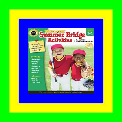[pdf] full download Summer Bridge Activities 1st Grade Workbooks to 2nd Grade Workbooks, Math, Reading Comprehension, Writing, Science Summer Learning Activities, 2nd Grade Workbooks All Subjects With Flash Cards [FREE] [DOWNLOAD] [READ]