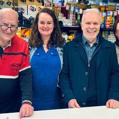 Up to 90 at 90: John Gunn Camera Shop