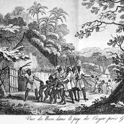 El tráfico de esclavos y los pueblos de África Occidental