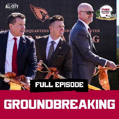Arizona Cardinals LEVEL UP As A Franchise With NEW FACILITY Groundbreaking Ceremony