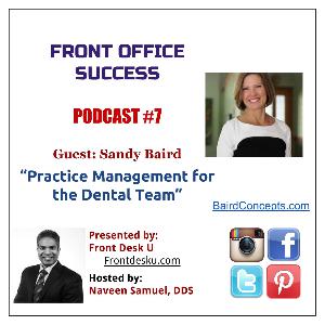 Front Office Success - Podcast #7 - Sandy Baird Front Office Success - Podcast #7 - Sandy Baird