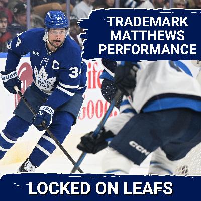 Auston Matthews' Superstar Form on Display in Maple Leafs' Comeback Win over Jets Auston Matthews' Superstar Form on Display in Maple Leafs' Comeback Win over Jets