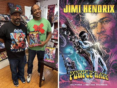 DJ Ben Ha Meen – Jimi Hendrix: Purple Haze OGN Interview at Fantom Comics