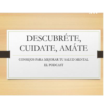 Descubrirte, cuídate, amate