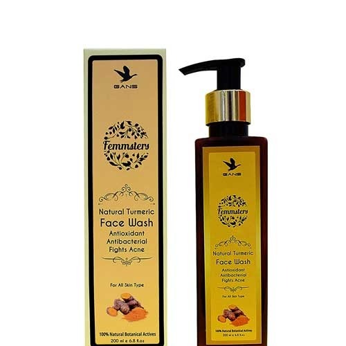 Gans Turmeric Face Wash 200ml Online at Best Price in India | TabletShablet