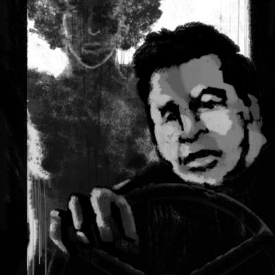 In autostrada, ubriaco, di notte