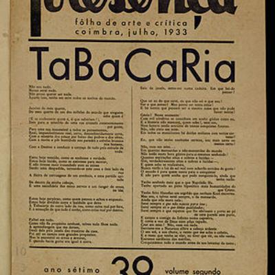 Tabacaria - Fernando Pessoa.