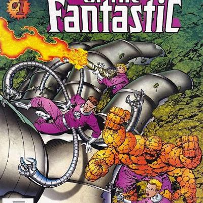 What if the Fantastic Four returned without powers—and had to face Galactiac (an amalgam of Galactus & Brainiac)?