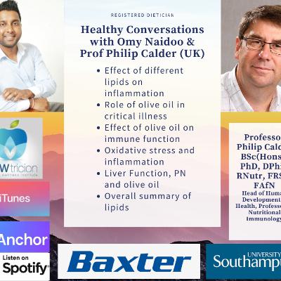 S2 E9 Olive oil in PN and its application - Professor Philip Calder (UK)