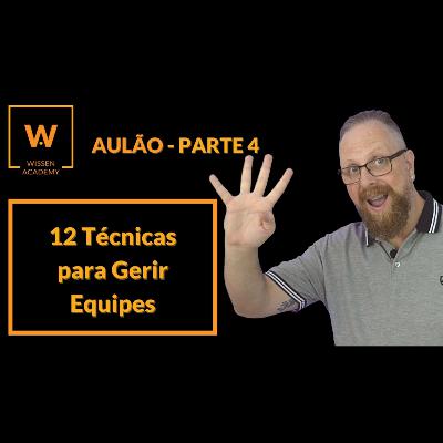 AULÃO - As 12 técnicas para Gerir Equipes (PARTE 4)