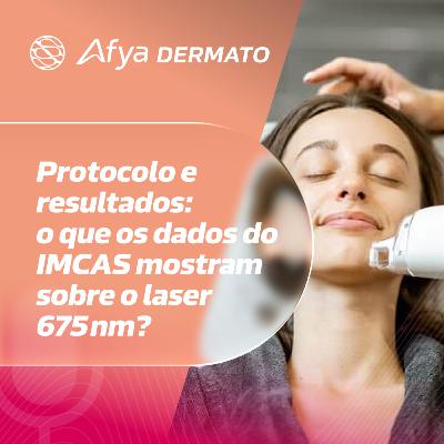 Quais os parâmetros utilizados nos estudos apresentados no IMCAS e quais foram os resultados observados?