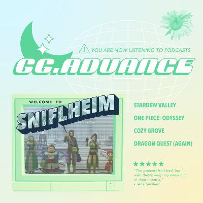 Welcome to Sniflheim [Stardew Valley, One Piece Odyssey, Dragon Quest, Cozy Grove]