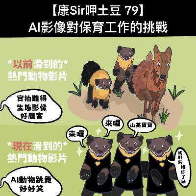 【康Sir呷土豆 79】AI影像對保育工作的挑戰