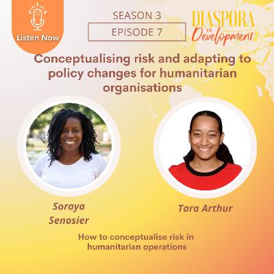 Conceptualising risk and adapting to policy changes for humanitarian organisations