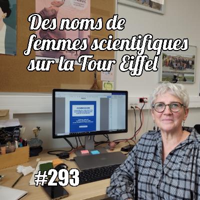 Des noms de femmes scientifiques sur la Tour Eiffel Des noms de femmes scientifiques sur la Tour Eiffel