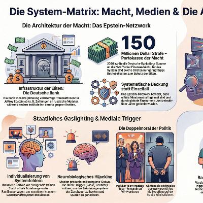 #28 Folge 8: System-Matrix: Big Pharma, Epstein, Medien-Trigger und die Sucht-Lüge
