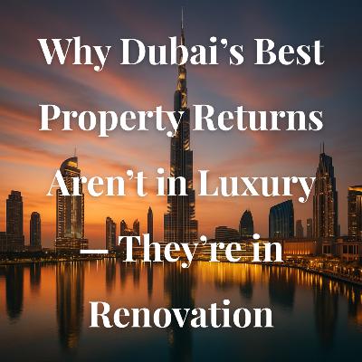 Dubai’s Best Property Returns Aren’t in Luxury — They’re in Renovation. Renovation Is Winning in Dubai — And This Strategy Works Beyond Luxury