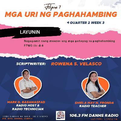 Filipino 7 - Mga Uri ng Paghahambing