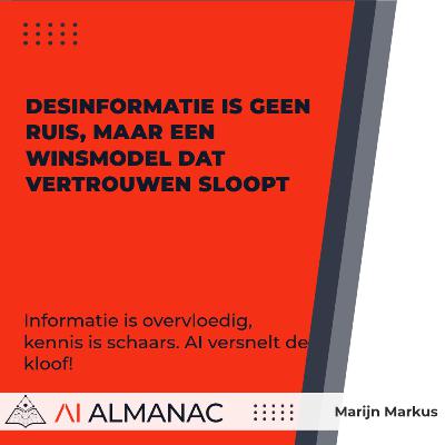 Des/mis-informatie in de tijd van AI met Marijn Markus