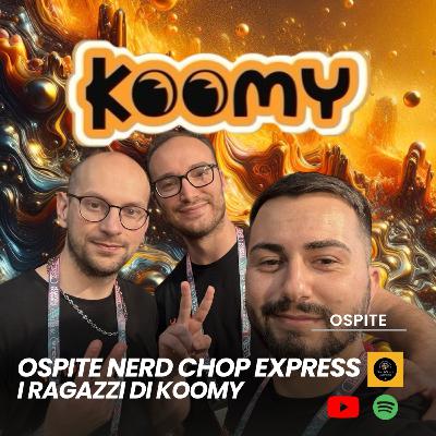 “La potenza dei fumetti” I ragazzi di Koomy al Nerd Chop Express “La potenza dei fumetti” I ragazzi di Koomy al Nerd Chop Express