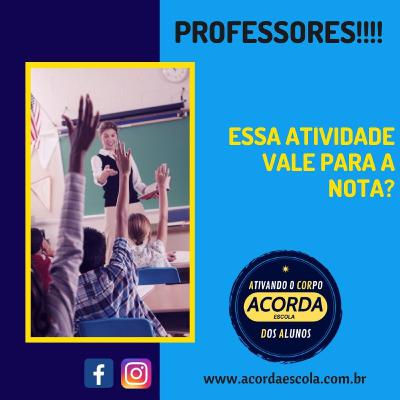 T02 Ep. 04 - OLÁ PROFESSORES - Essa atividade vale nota?