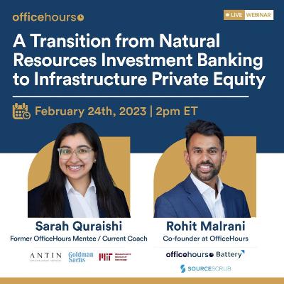 A Transition from Natural Resources IB to Infrastructure PE