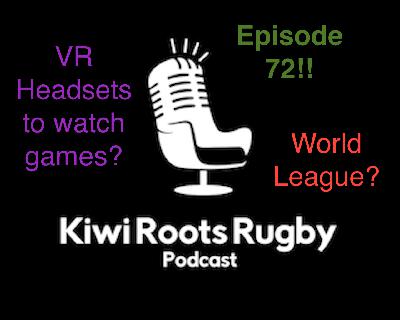 #72 - RWC Warm Up Games and our whacky ideas!