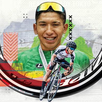 Edgar Cadena, ciclista con sueño napoleónico Edgar Cadena, ciclista con sueño napoleónico