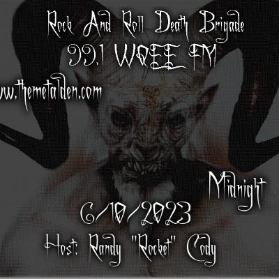 Rock And Roll Death Brigade Podcast, Episode #122 - Debut Show On WQEE 99.1 FM Rock Radio Station