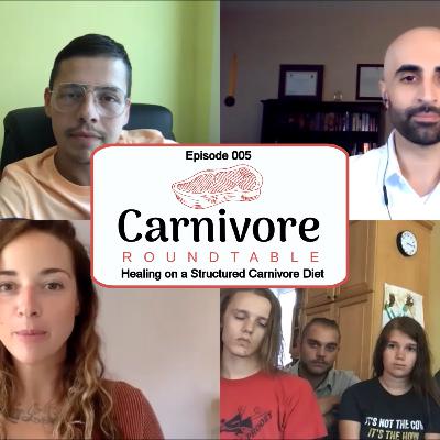Episode 005 - Healing on a Structured Carnivore Diet - Carnivore Roundtable