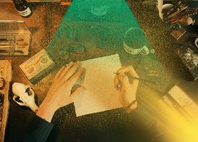 Efficient edits of writing a famous line Efficient edits of writing a famous line