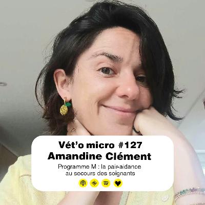 Épisode #127 - Amandine Clément : Programme M : la pair-aidance  au secours des soignants