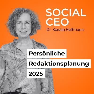 Persönliche Redaktionsplanung 2025 Persönliche Redaktionsplanung 2025