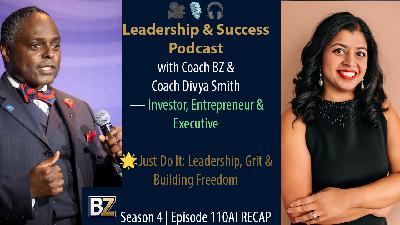 S4E110AI RECAP (VIDEO) Live with Coach Divya Smith S4E110AI RECAP (VIDEO) Live with Coach Divya Smith