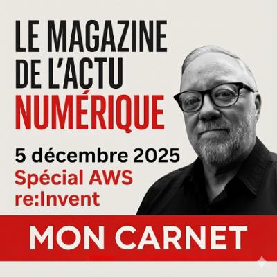 Mon Carnet du 5 décembre 2025 - Édition AWS re:Invent de Las Vegas Mon Carnet du 5 décembre 2025 - Édition AWS re:Invent de Las Vegas
