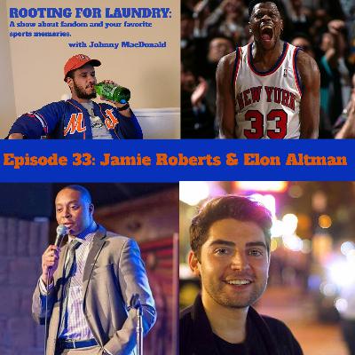 Patrick Ewing with Jamie Roberts & Elon Altman Patrick Ewing with Jamie Roberts & Elon Altman