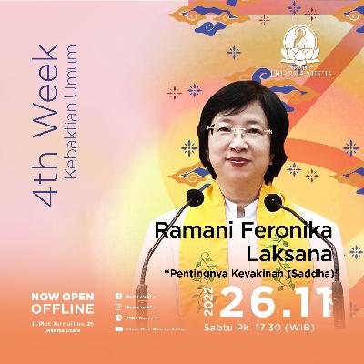 26 November 2022 - Ramani Feronika Laksana - Pentingnya Keyakinan