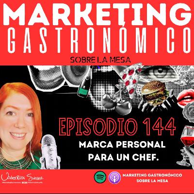 Episodio 144 Marca Personal para Chefs: Conviértete en una Referencia Culinaria