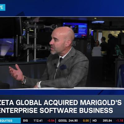 Zeta Global (ZETA) CFO on Data Cloud Growth, Marigold Acquisition